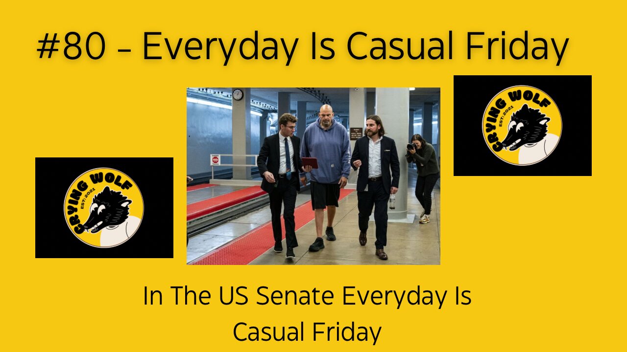 In The US Senate Everyday Is Casual Friday