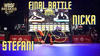 BGIRL STEFANI VS BGIRL NICKA | FINAL BATTLE | 1VS 1 | WDSF EUROPEAN BREAKING CHAMPIONSHIP 2023