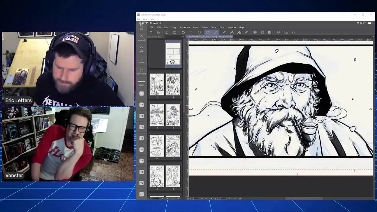 I'm gonna draw... With guests?!