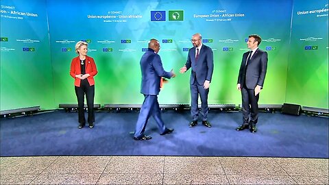 Ugandan Minister Refused To Shake The Blood-Stained Hand of EU Boss Ursula Von der Leyen