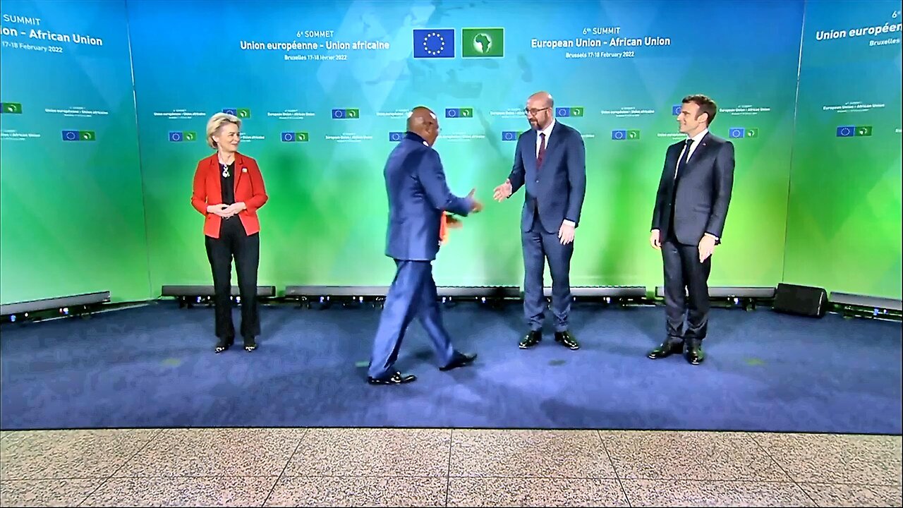 Ugandan Minister Refused To Shake The Blood-Stained Hand of EU Boss Ursula Von der Leyen