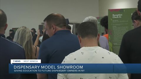 Model dispensary tour stops in West Seneca