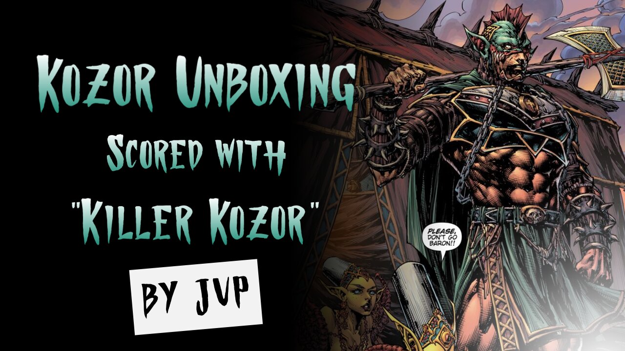 Killer Kozor" original song - Kozor Unboxing