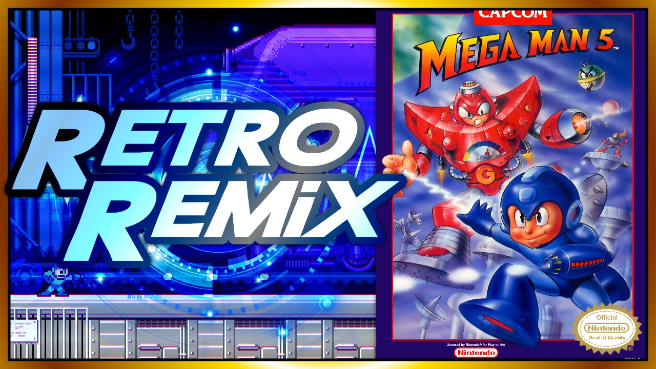 RETRO REMIX: #2-06 Megaman 5 (NES) - Charge Man