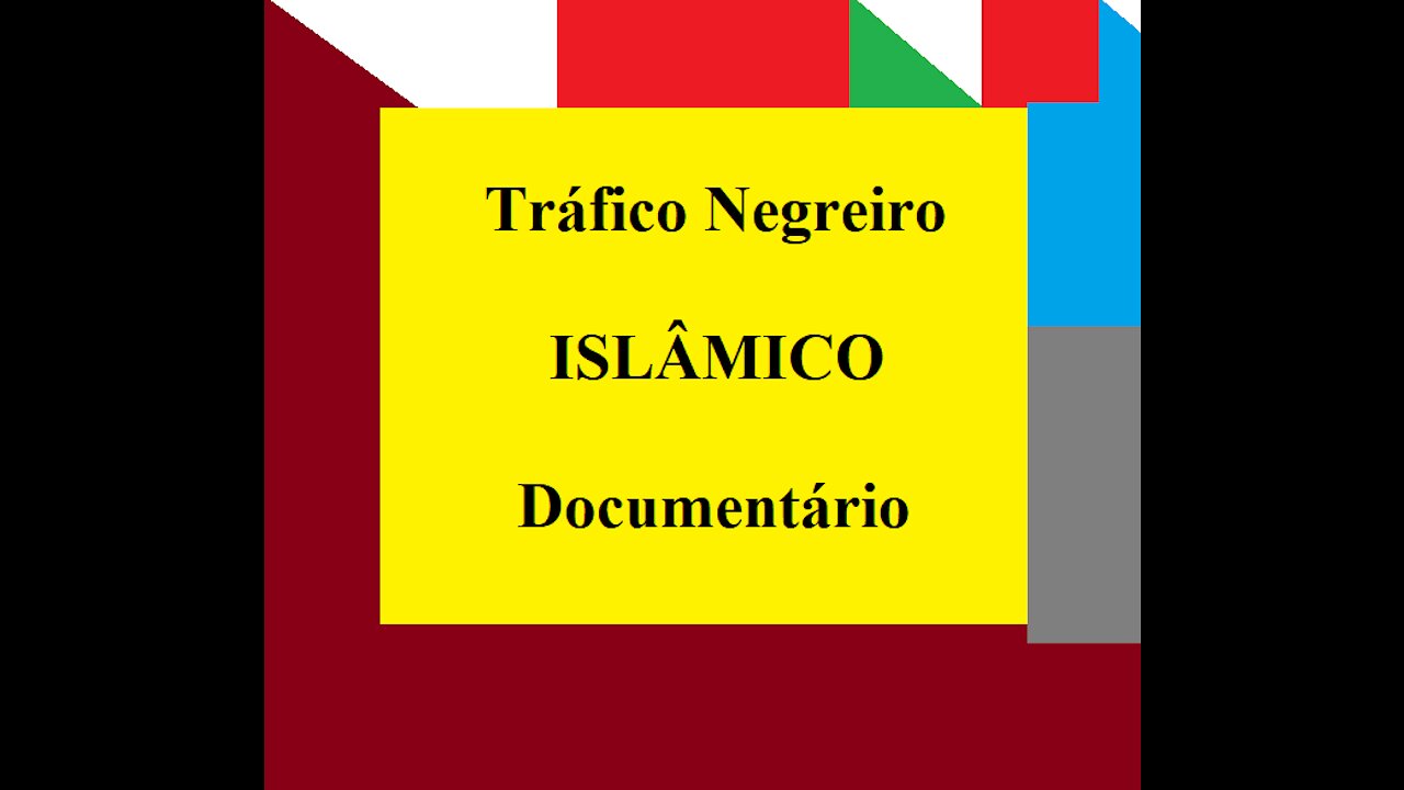 Tráfico Negreiro islâmico | Documentário