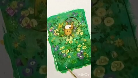 Pintando carta pokemon PT: 16