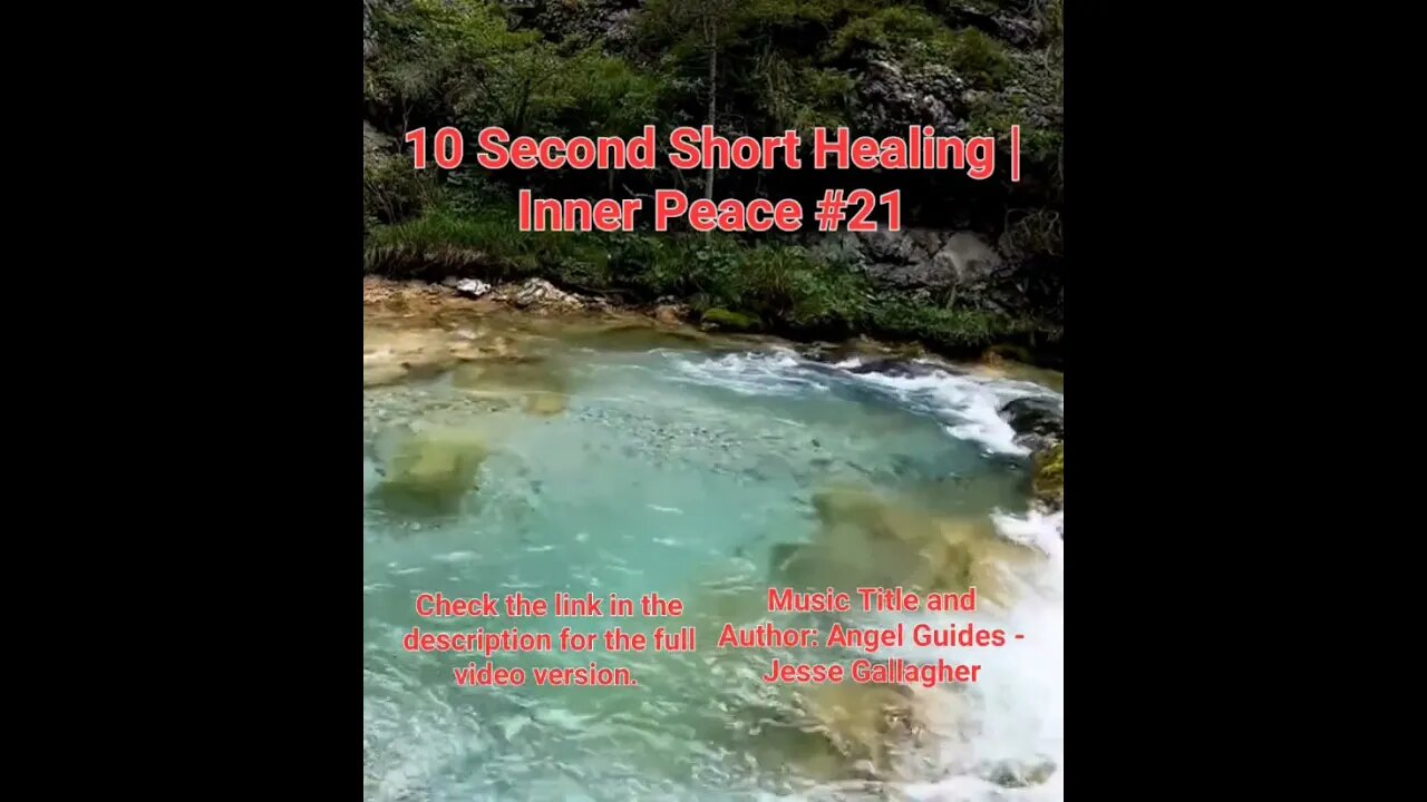 10 Second Short Healing Inner Peace | Meditation Music | Angel Guides | #21 #Meditation #shorts