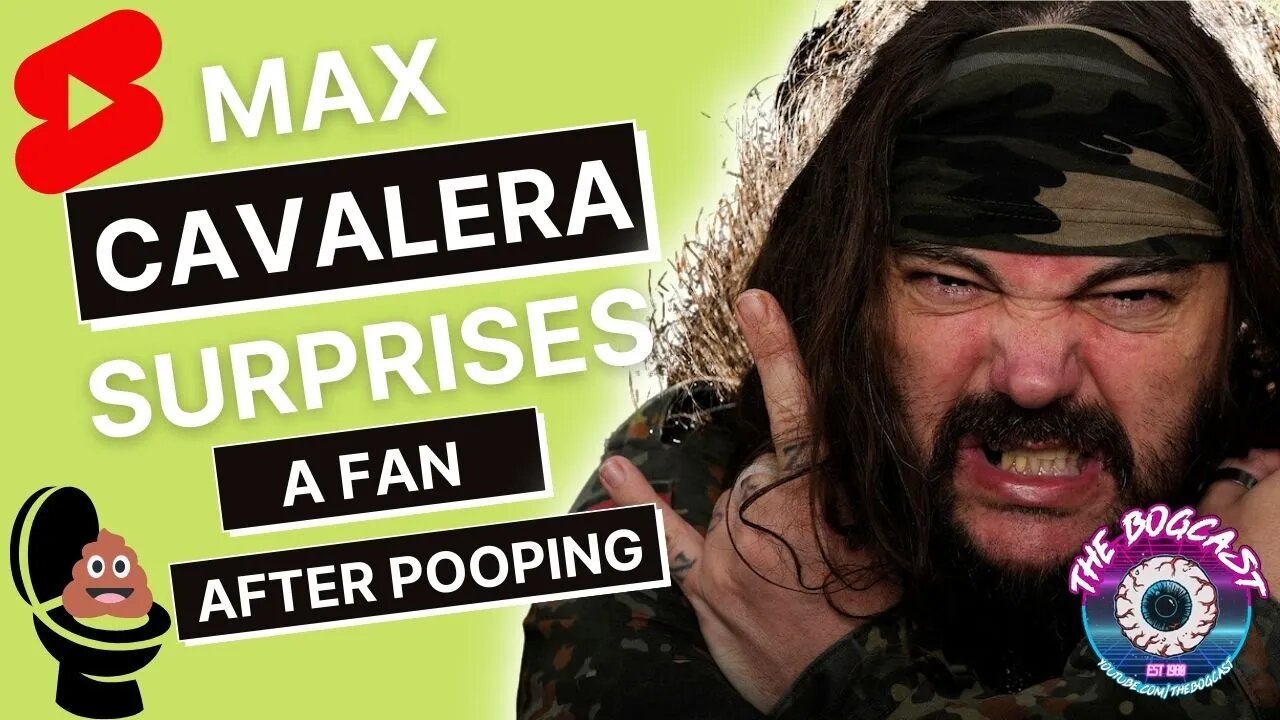 Max Cavalera Surprises Fan after Pooping!