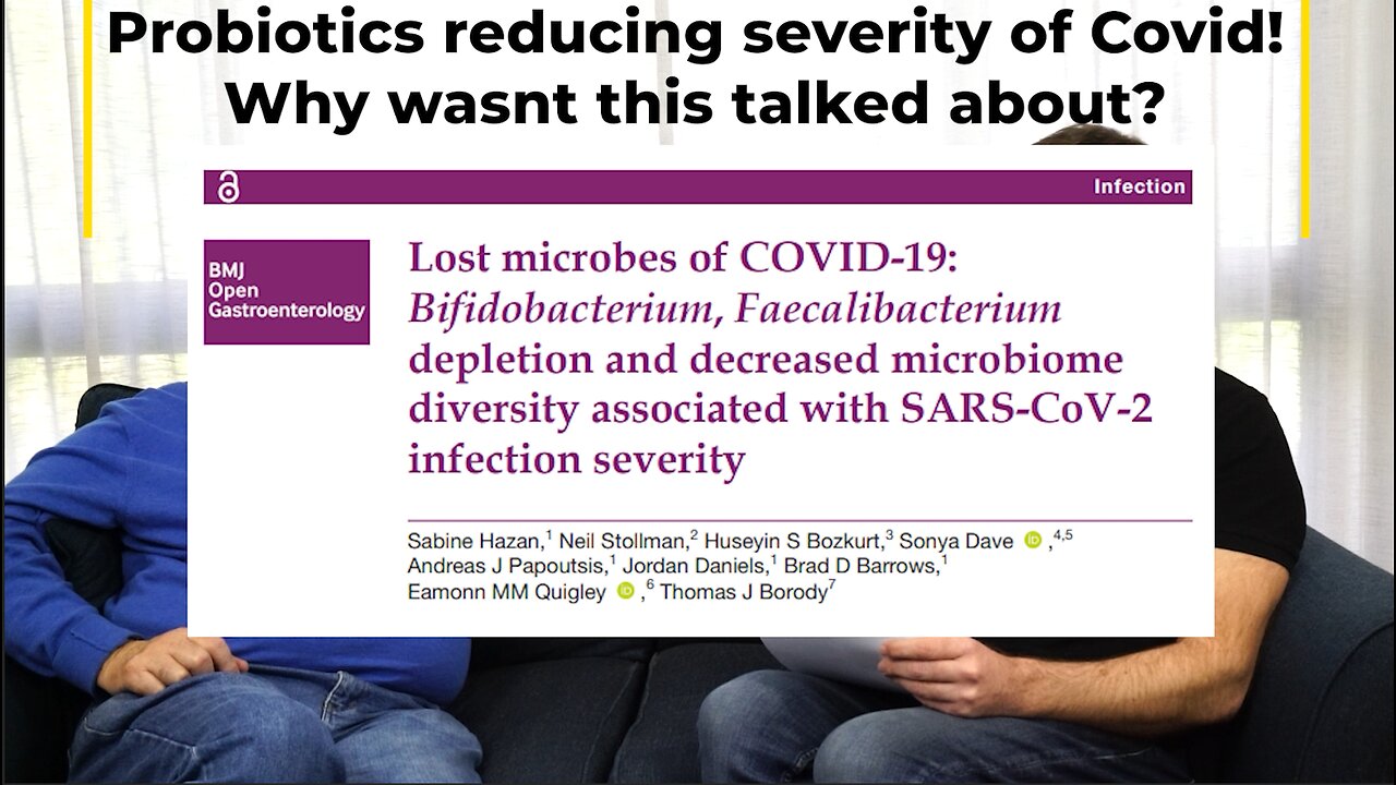 British Medical Journal - Reducing Covid Symptoms with Bifidobacterium Lactis