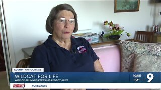 Woman keeps husbands UArizona legacy alive