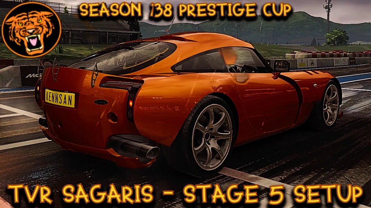 CSR2 SEASON 138 PRESTIGE CUP: TVR SAGARIS - STAGE 5 SETUP