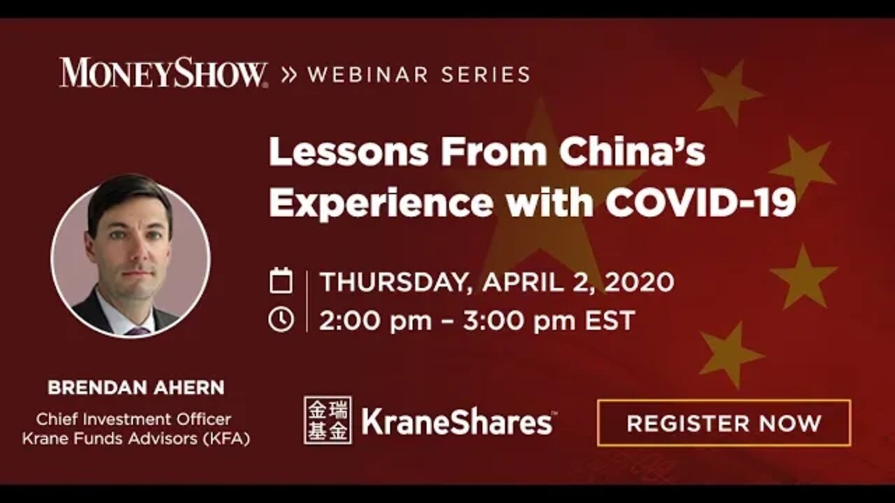 Lessons from China's Experience with COVID 19 | Brendan Ahern