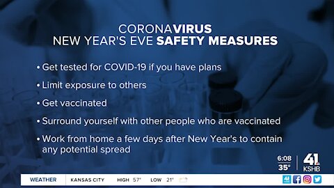 Health officials warn about NYE celebrations