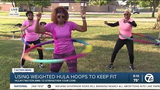 Stay fit with Hulafitnation's weighted hula hoop classes