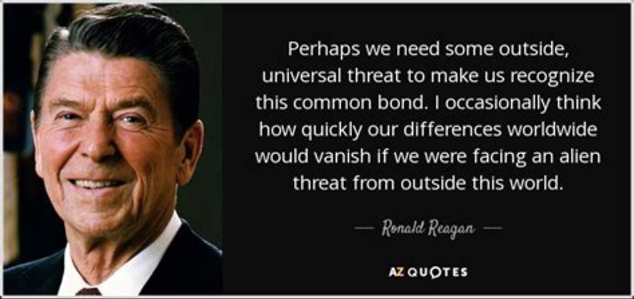 Ronald Reagan Tried To Warn Us All + Q drops