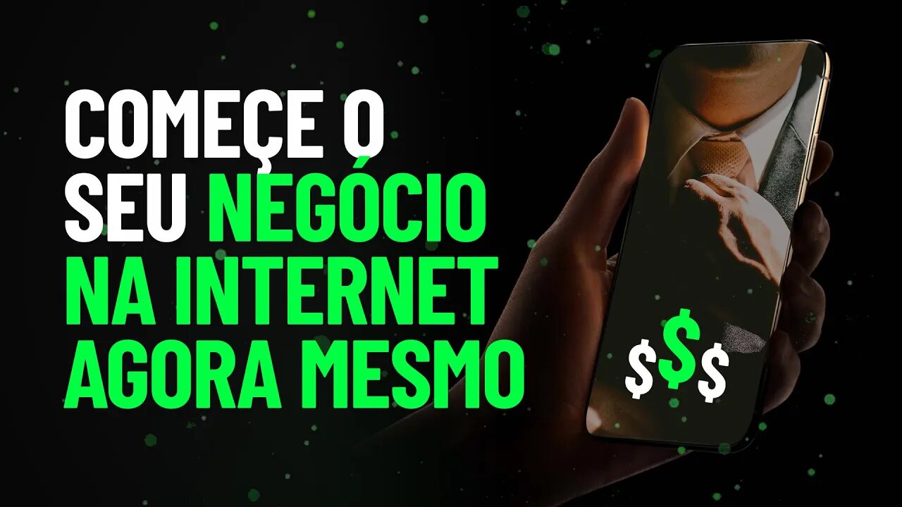 Como começar um negócio na internet (QUALQUER UM PODE COMEÇAR SEM DINHEIRO) - Eu queria saber disso