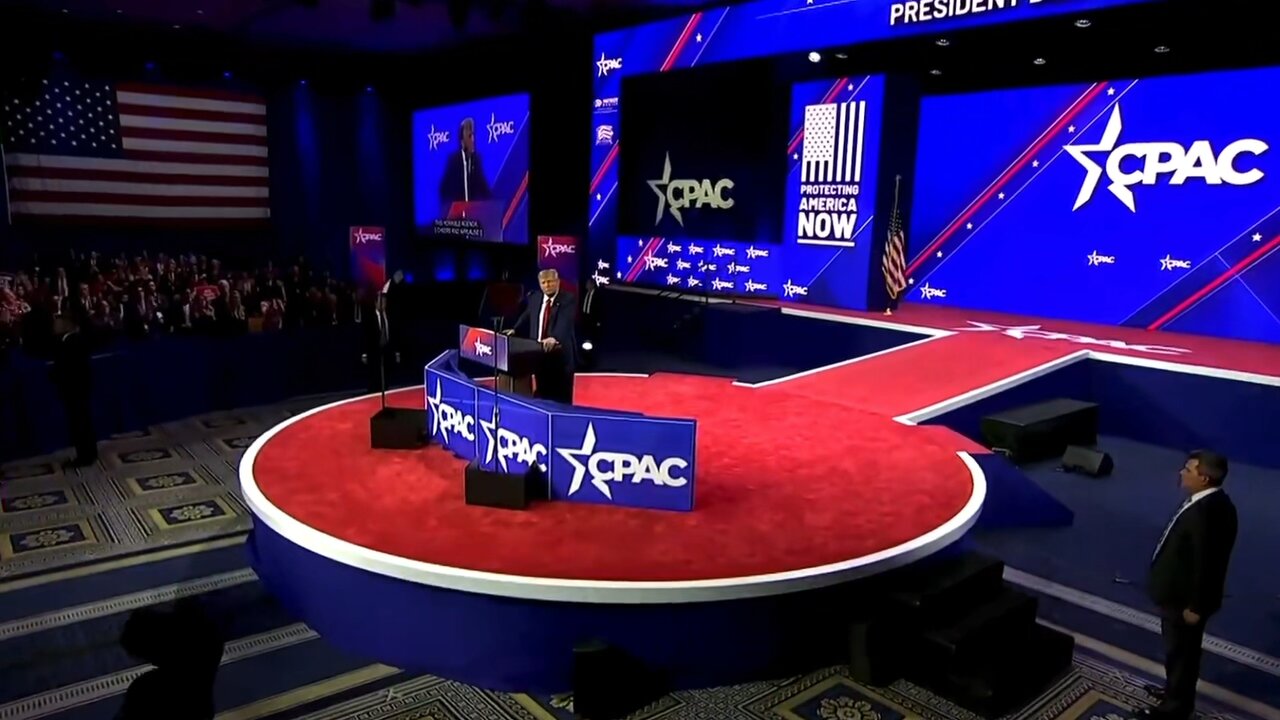 Trump at CPAC 2023: "On Day 1 I Will Revoke Biden's Crazy Executive Order Installing Marx's DEI