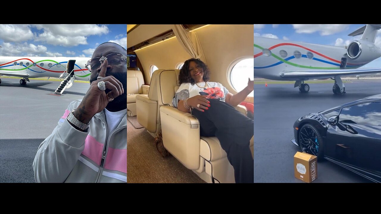 Rick Ross surprises mother with private jet flight | Heartwarming moment!