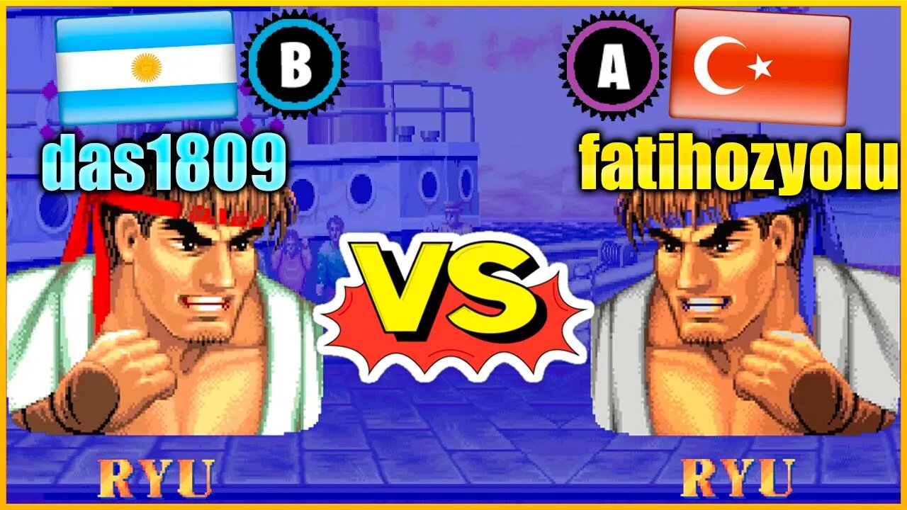 Street Fighter II': Champion Edition (das1809 Vs. fatihozyolu) [Argentina Vs. Turkey]