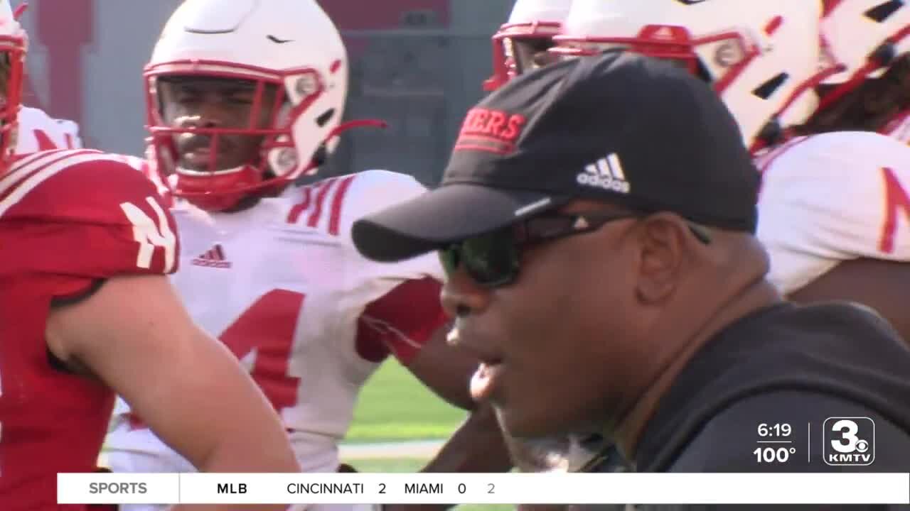 NU WR Coach Mickey Joseph Takes Honest Approach on Recruiting