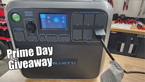 Bluetti AC200P Giveaway & Prime Days