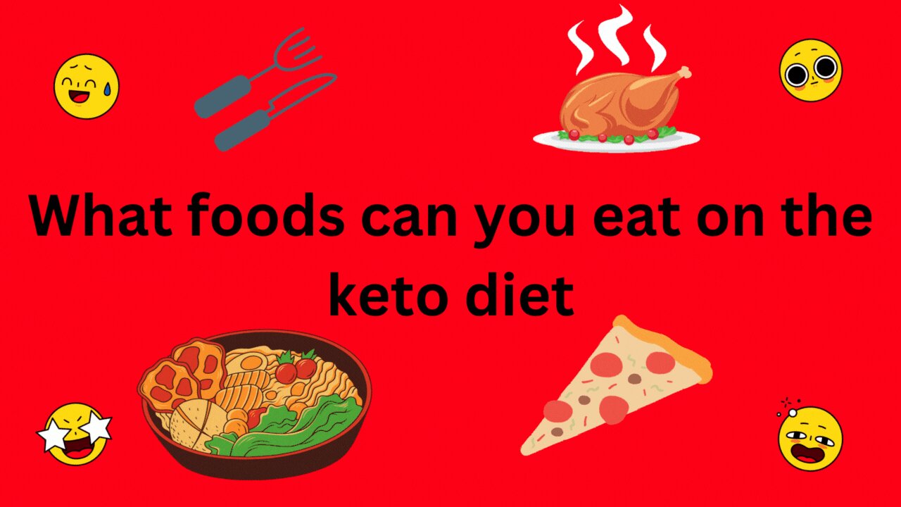 What foods can you eat on the keto diet?