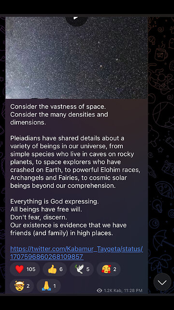 Consider the vastness of space. Consider the many densities and dimensions.
