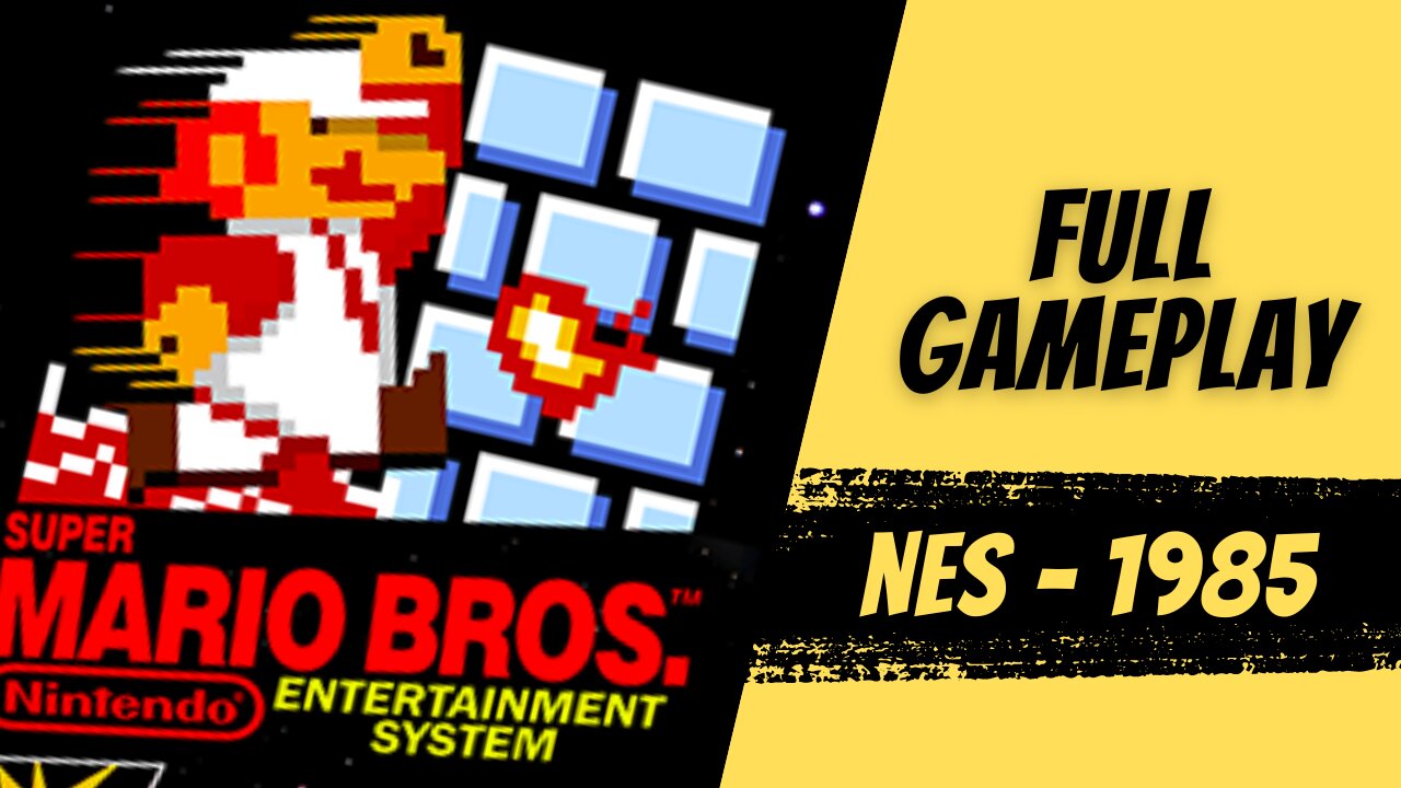 Super Mario Bros | Gameplay | Walkthrough | NES - 1985 |