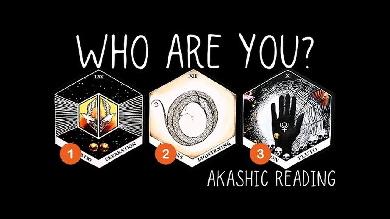 Who Are You? (An Akashic Reading)✨⭐️✨PICK A CARD 🃏Timeless Reading