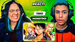 Trio Monstro | One Piece | Basara, Enygma & Daarui | [React Rap Nerd] 🔥