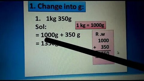 CLASS 3 MATHS B WEIGHT PART 1