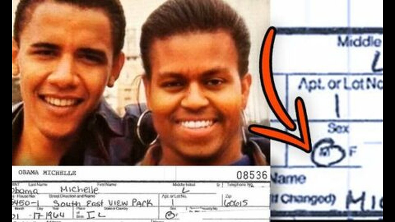Official Govt Docs Expose Michelle Obama’s 14 Year History as a Man - and MORE
