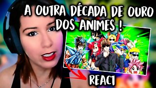 REACT - A OUTRA DECADA de OURO dos ANIMES