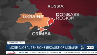 More global tensions caused by Ukraine, Russia conflict