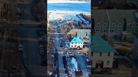 Downtown Charlottetown PEI Canada Drone View ✈️