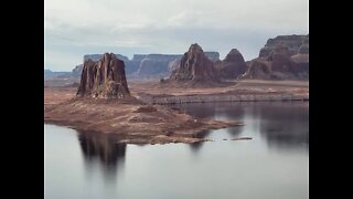 Flying Over Lake Powell