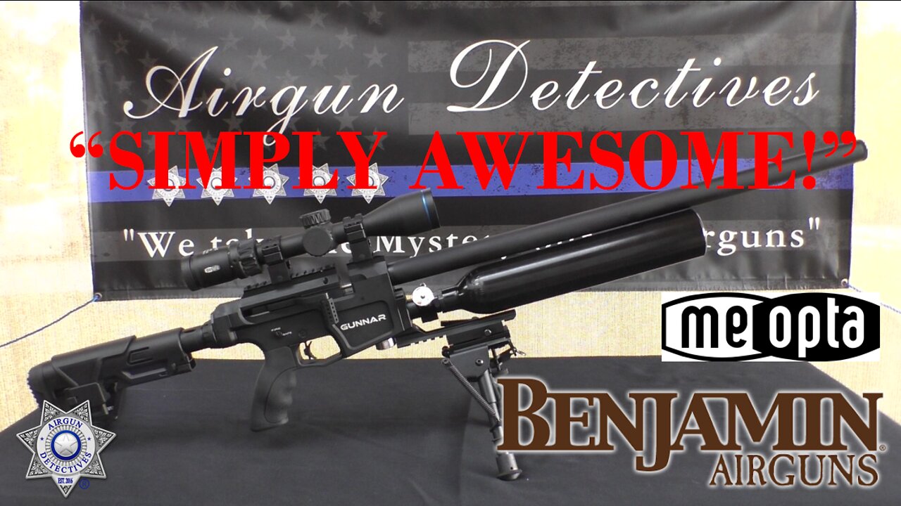 "NEW" Benjamin Gunnar PCP Featuring a MEOPTA Scope "Full Review" by Airgun Detectives