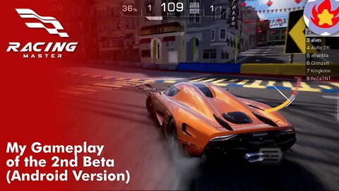 My Gameplay from the 2nd Beta (Android Version) | Racing Master