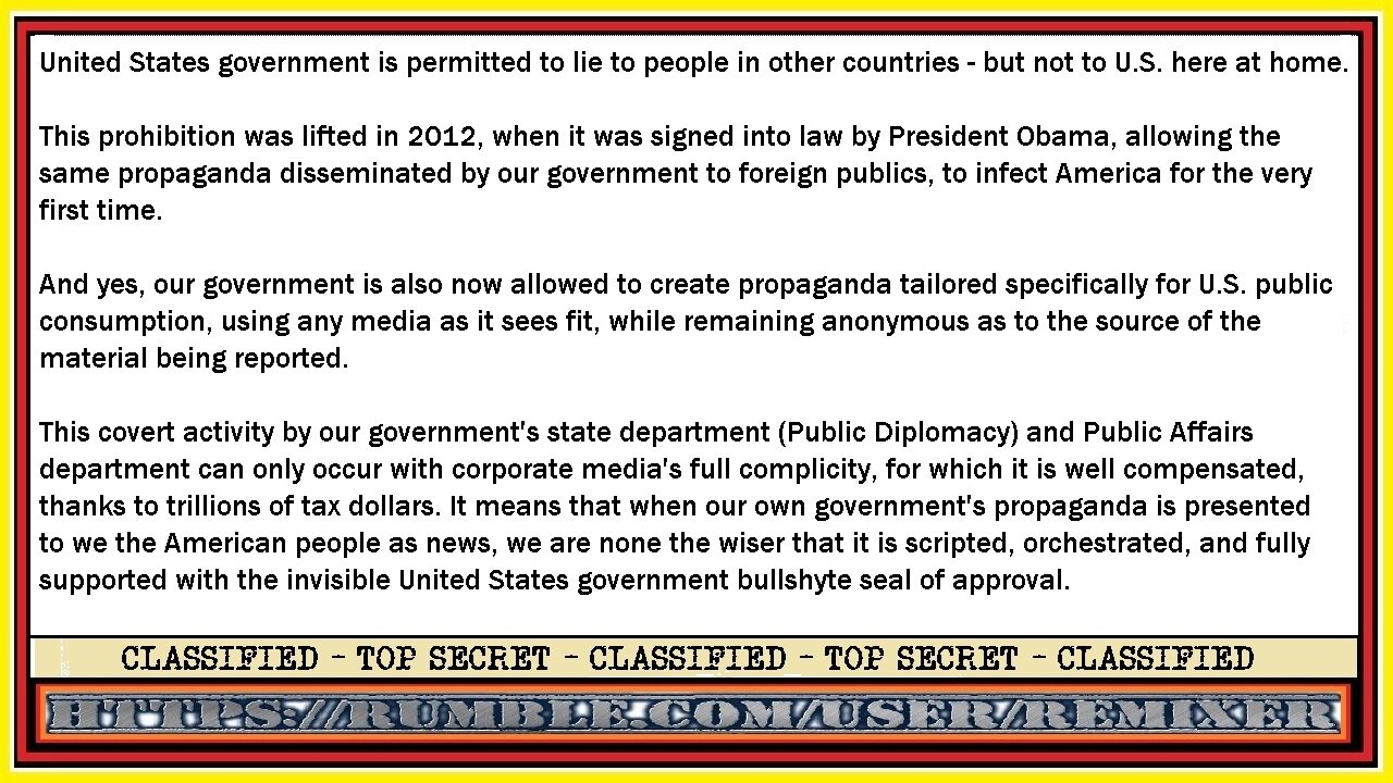 government bullshyte seal of approval