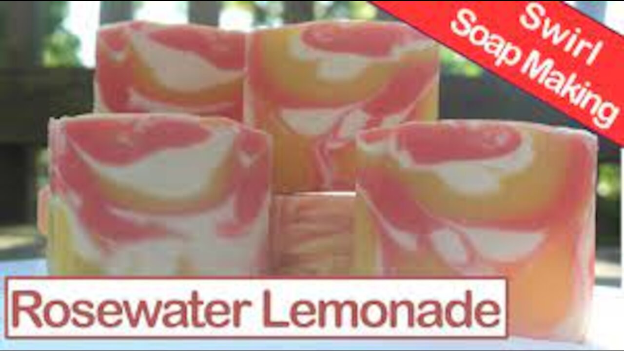 Best Cold Process Soap Recipe for Beginners - Rosewater Lemonade