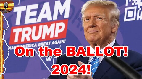 SCOTUS to rule TRUMP STAYS on 2024 ballot!