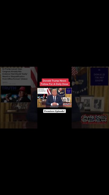 Introducing the Donald Trump Daily News Show!