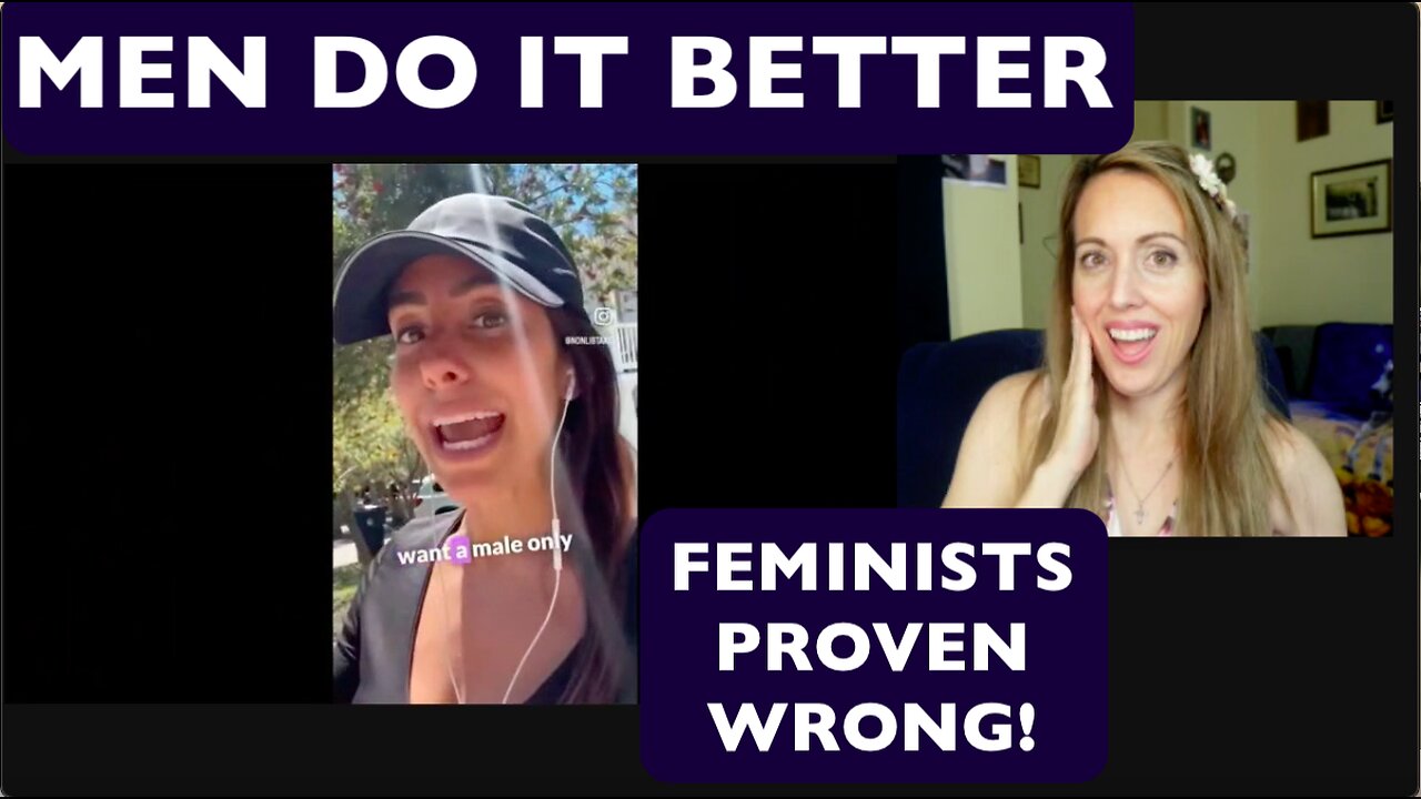 Women can't do as good of a job as men. Period.