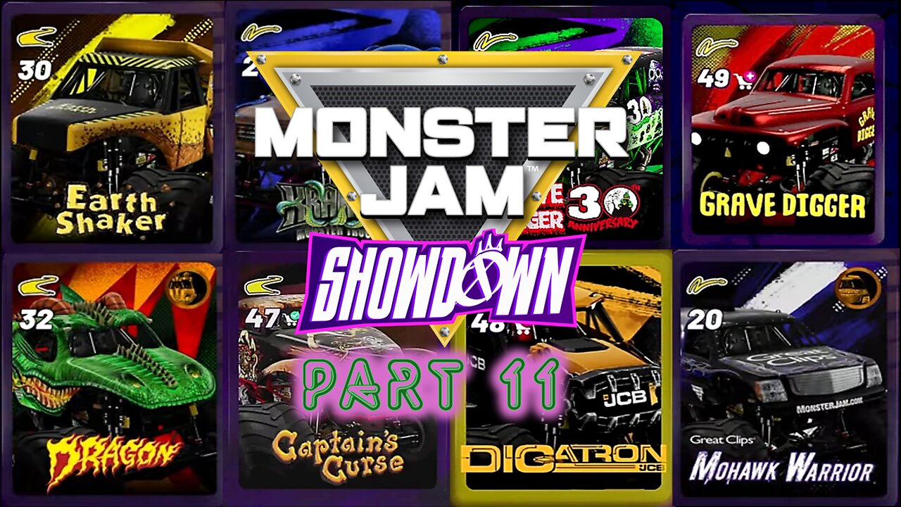 Monster Jam Showdown Part 11: Grave Digger plots his wins