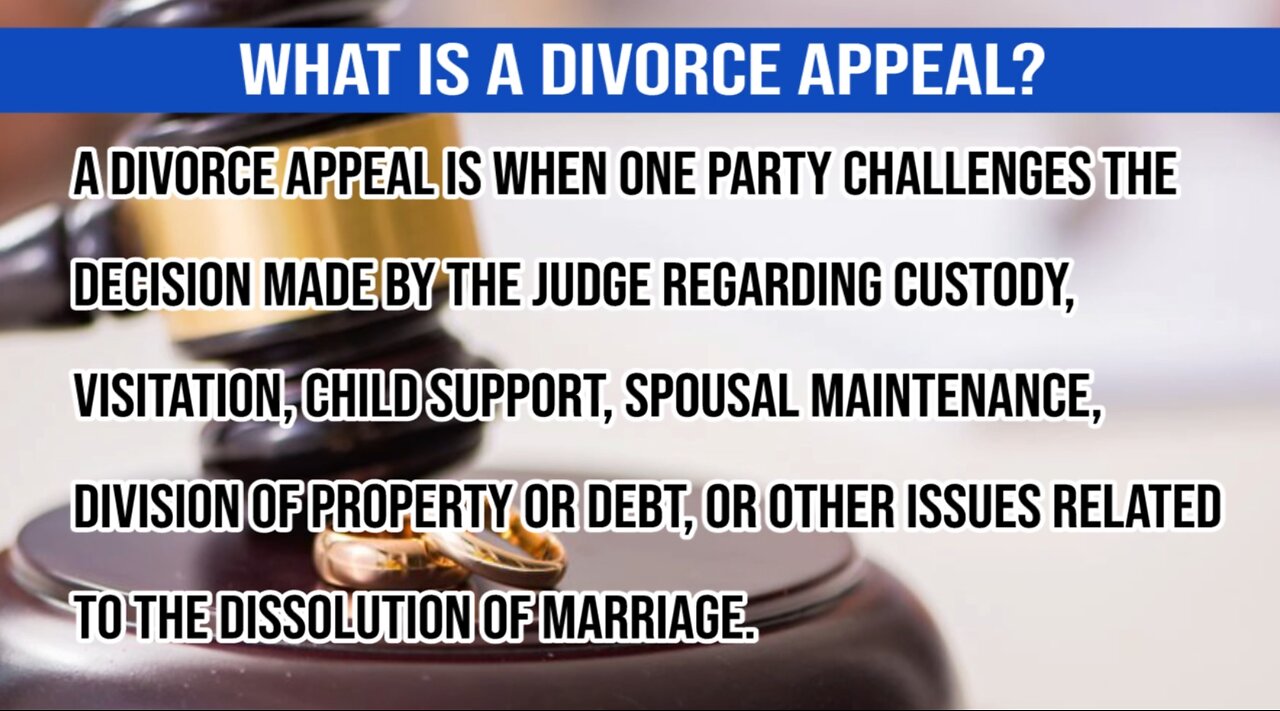 Divorce Appeals Attorney Denver