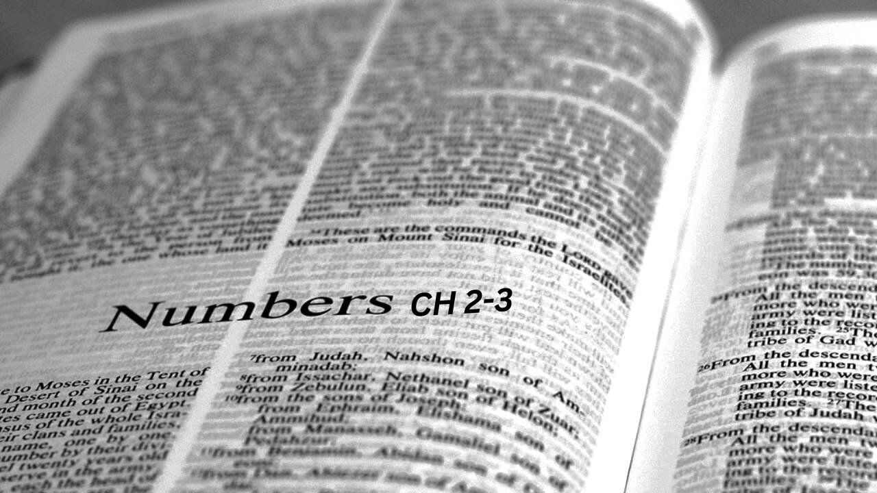 The Book of Numbers. Part 2.CH 2-3.