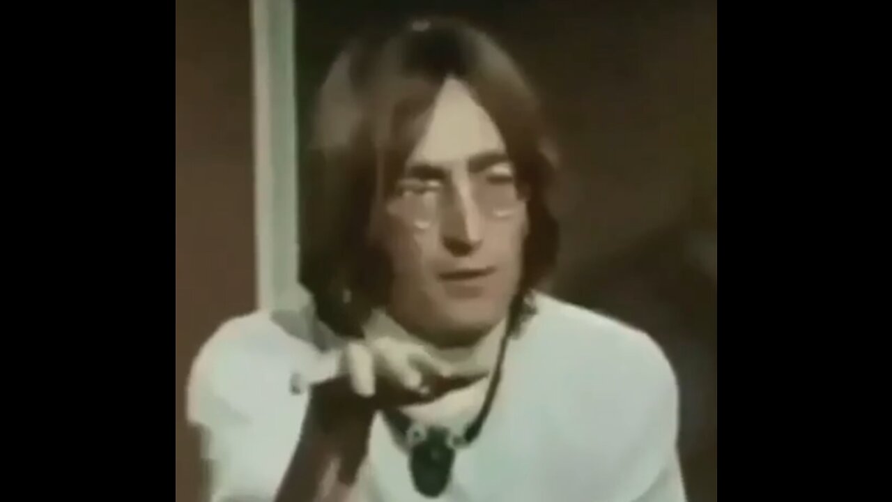 John Lennon having a point about the government