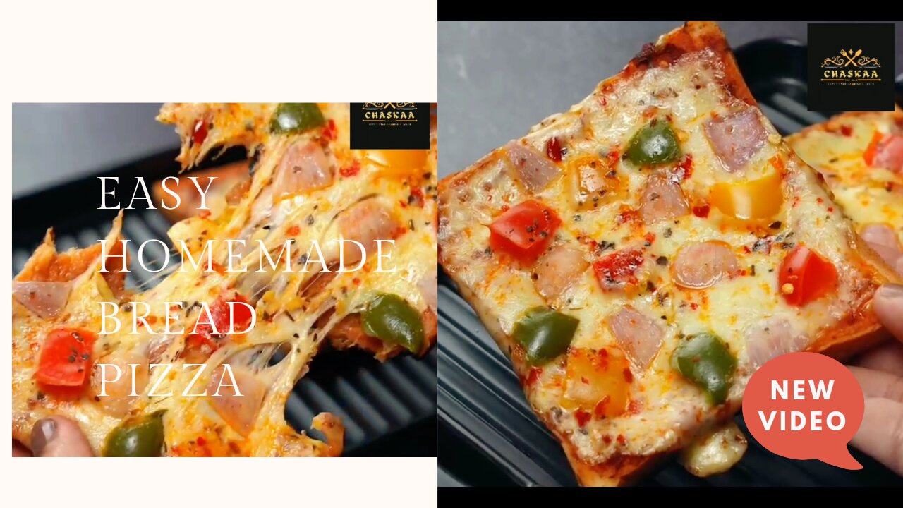 Stop Buying Pizza _ Try this 10mints Recipe _ by Chaskaa Foods