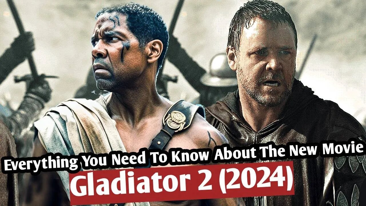 The Wait Is Over! Finally Gladiator 2 - Denzel Washington's Epic Role Revealed