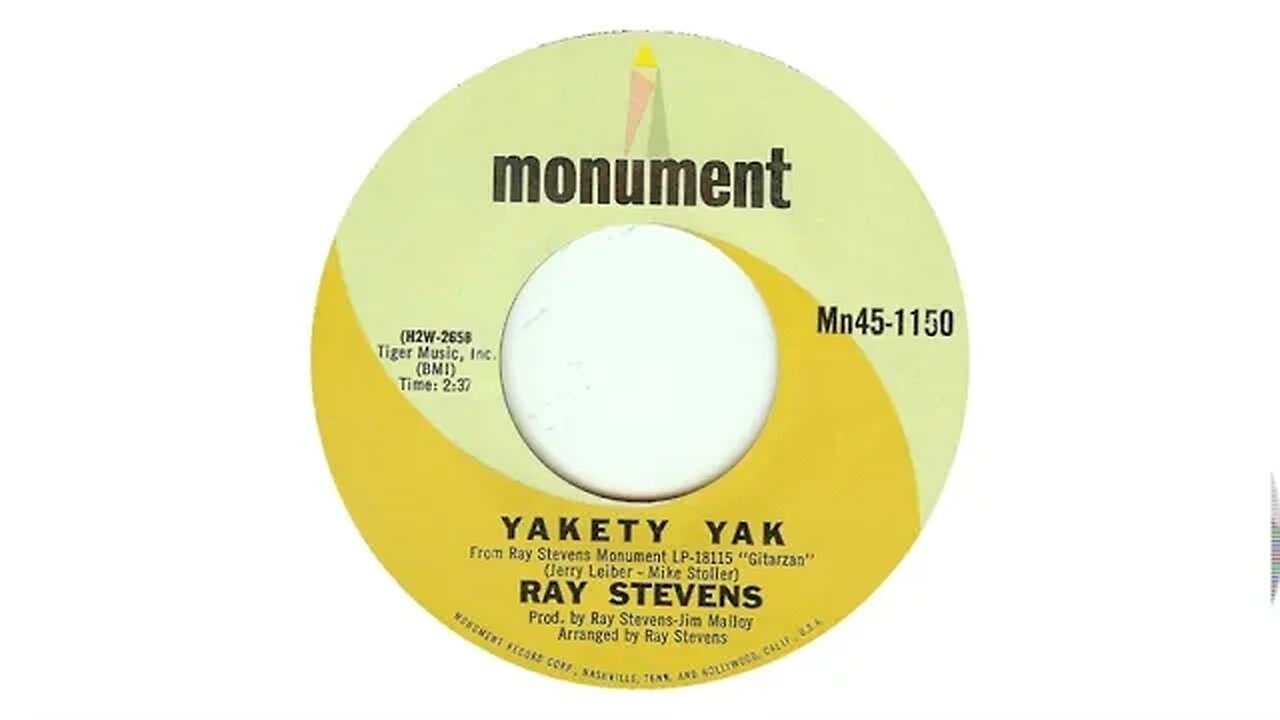 Ray Stevens - "Yakety Yak" (Official Audio)